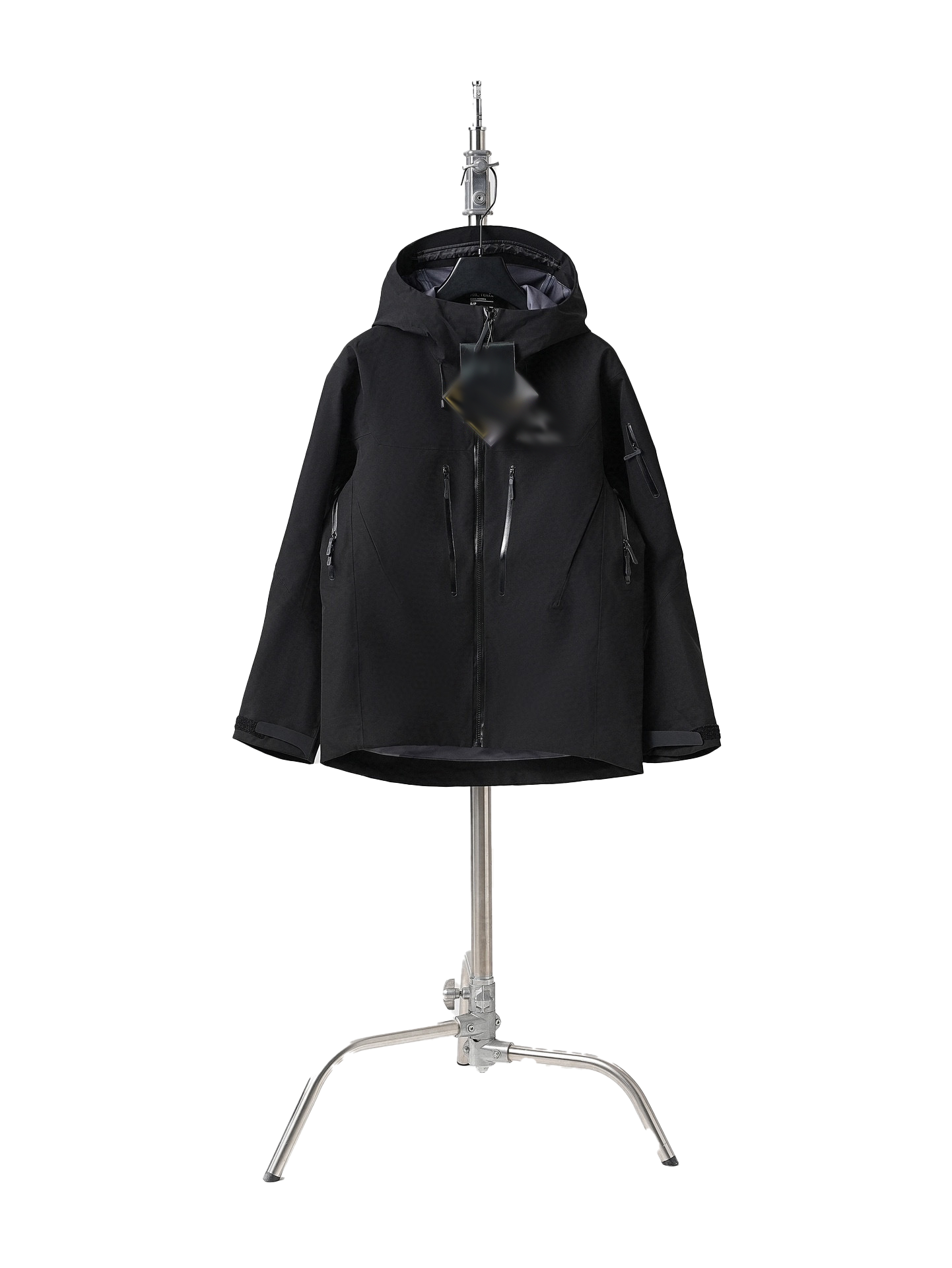 Black Jacket Ski Jacket in black by the Arc Plug – premium Ski Jacket designed for performance and style.