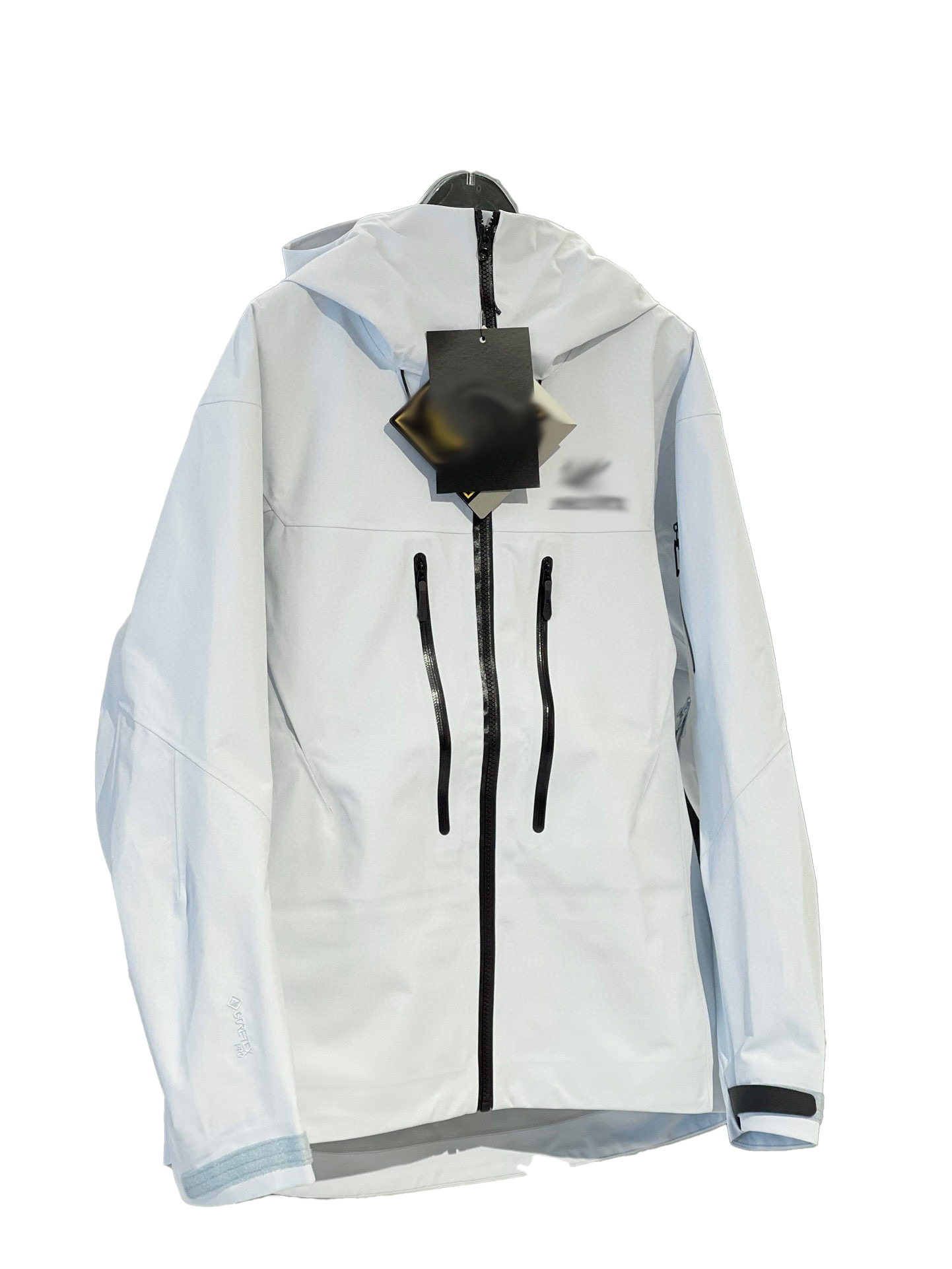 White Jacket Ski Jacket in white by the Arc Plug – premium Ski Jacket designed for performance and style.